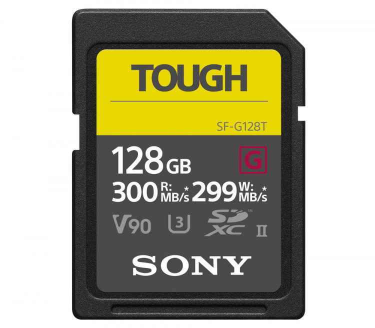 Карта памяти Sony SDXC 128GB Tough UHS-II