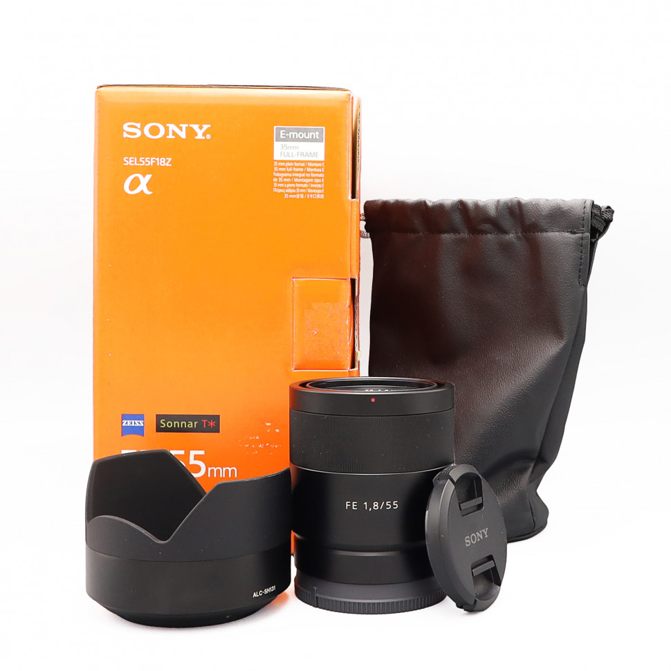 Sony Zeiss Sonnar T* FE 55mm f/1.8 ZA (Like new)