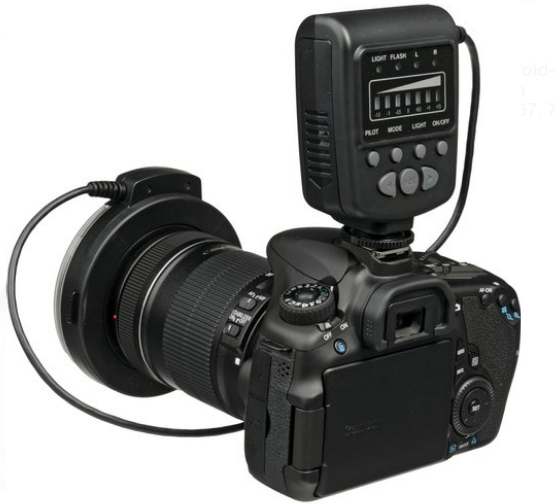 Кольцевая вспышка Polaroid Macro LED Ring Flash Nikon
