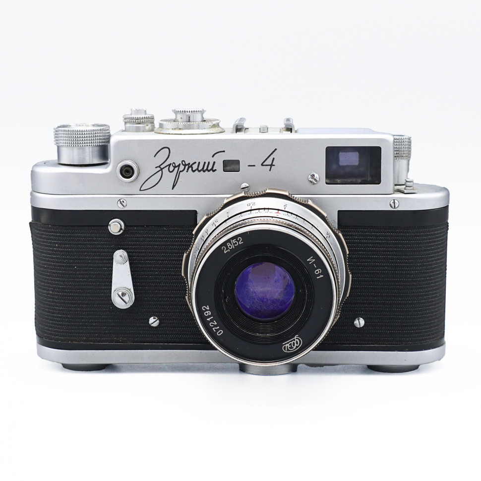 Зоркий-4 + И-61 52mm f/2.8 (состояние 4)