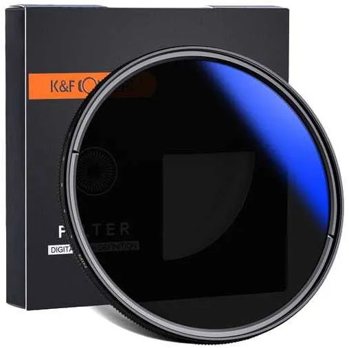 Светофильтр K&F Concept Slim Blue Coated(C) ND2-400 58мм