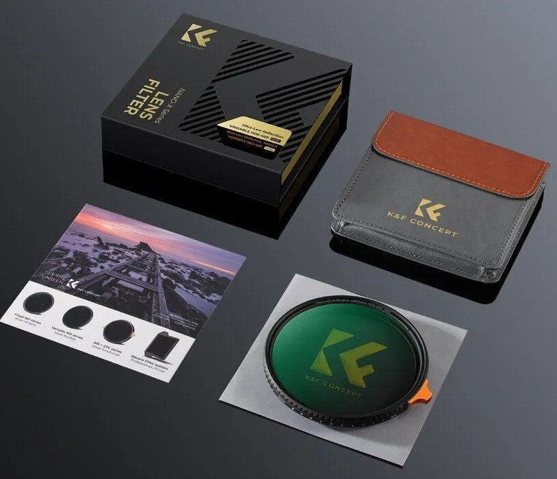 Светофильтр K&F Concept Nano-X ND2-400 Ultra Low Reflectivity 82мм