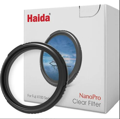 Светофильтр Haida NanoPro Clear для Fujifilm X100 Series Чёрный