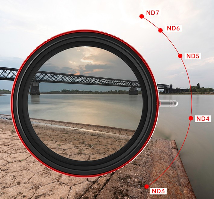 Светофильтр Haida PROII CPL-VND 2-in-1 72мм