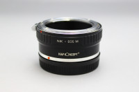 K&F Concept Nikon F - EOS M (like new)
