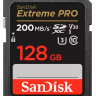 Карта памяти SDXC 128GB Sandisk Extreme Pro UHS-I V30 U3 200 Mb/s