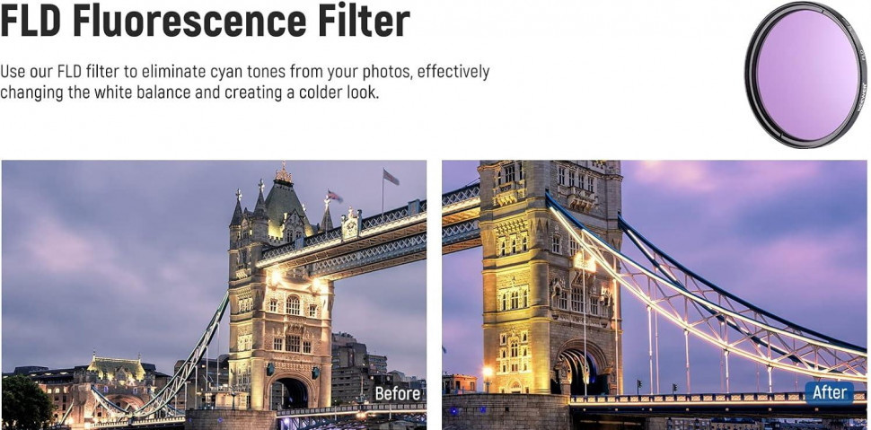 Светофильтр Polaroid Fluorescent 55mm