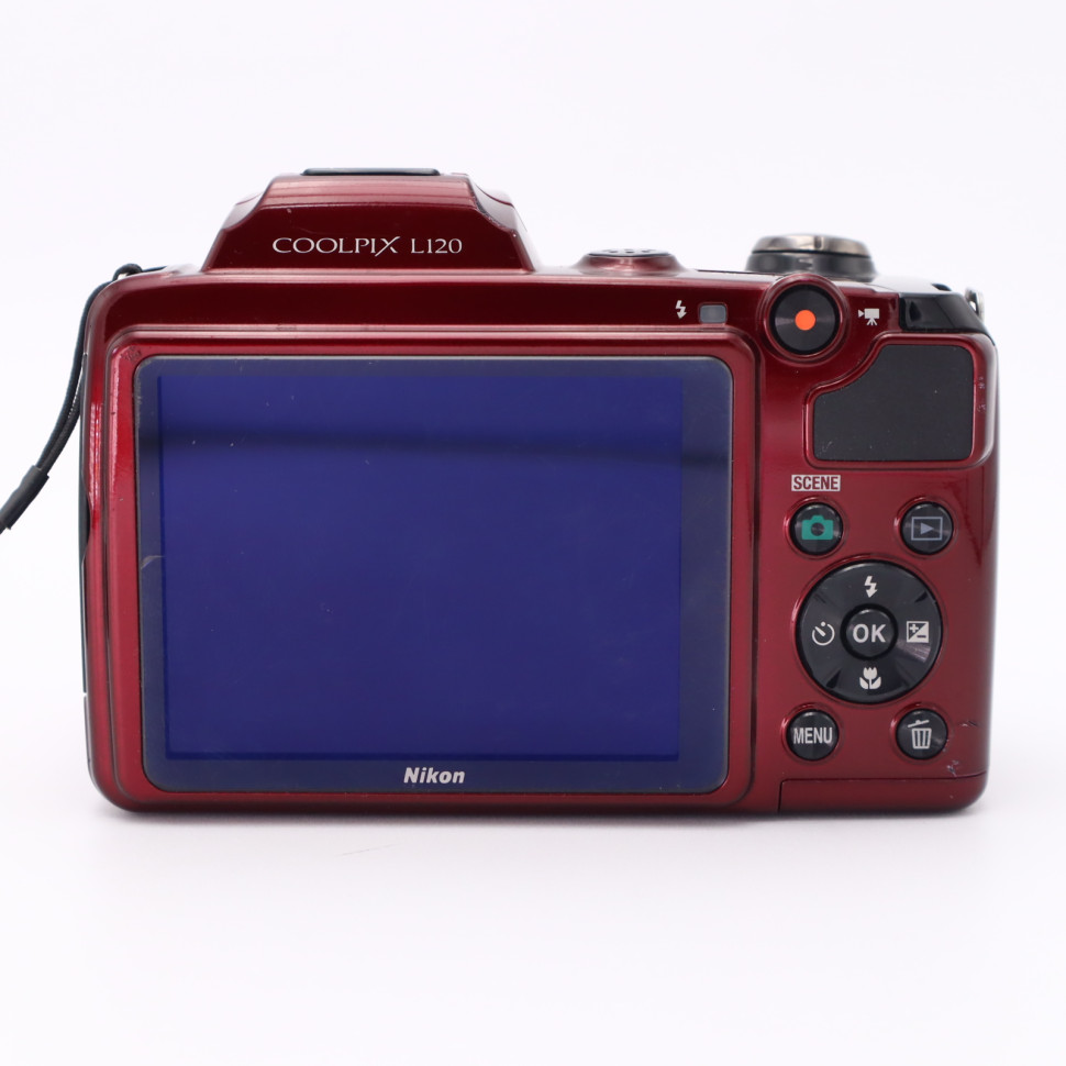 Nikon Coolpix L120 красный (состояние 5-)