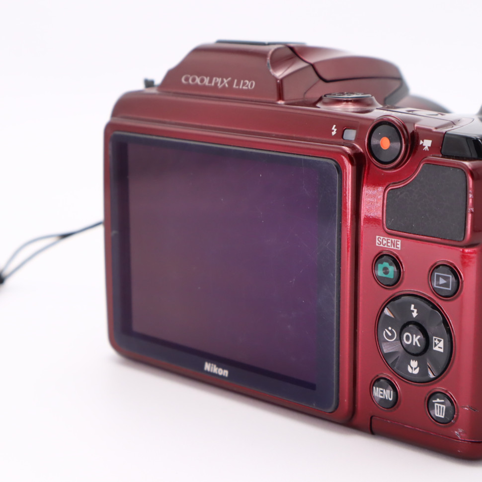 Nikon Coolpix L120 красный (состояние 5-)