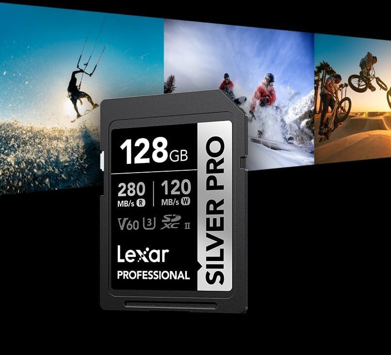 Карта памяти Lexar Professional Silver Pro SDXC 128 ГБ