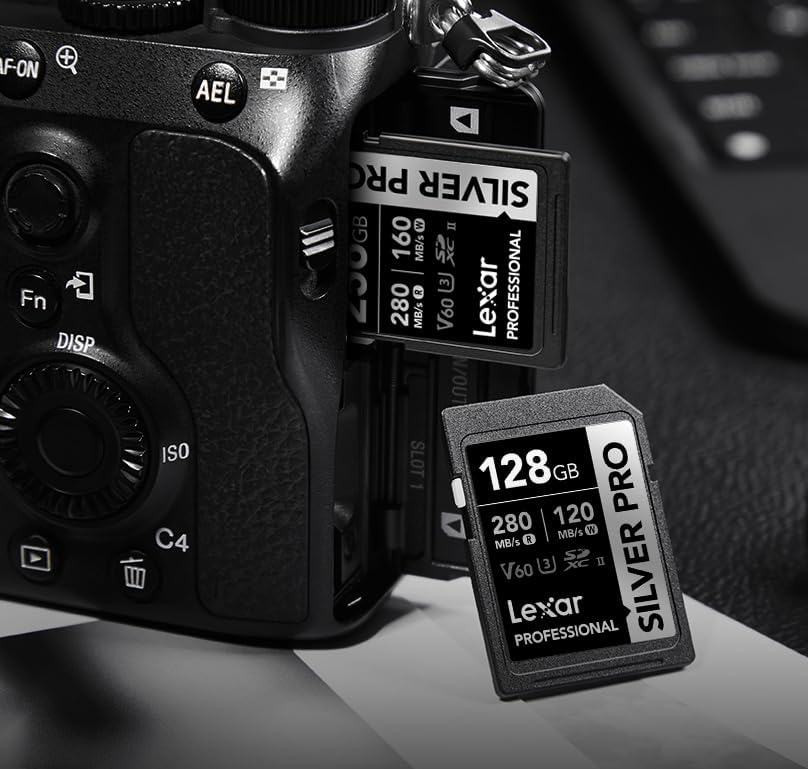 Карта памяти Lexar Professional Silver Pro SDXC 128 ГБ