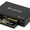 TRANSCEND F9K2 USB 3.1 кард-ридер для карт памяти SD/microSD/CF с поддержкой UHS-I и UHS-II