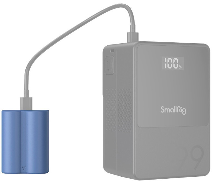 Аккумулятор SmallRig 4266 NP-W235 Type-C Синий