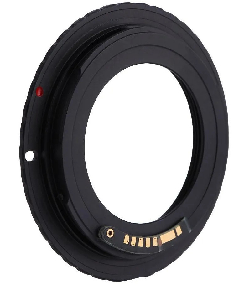 Адаптер М42 - Canon EF с чипом
