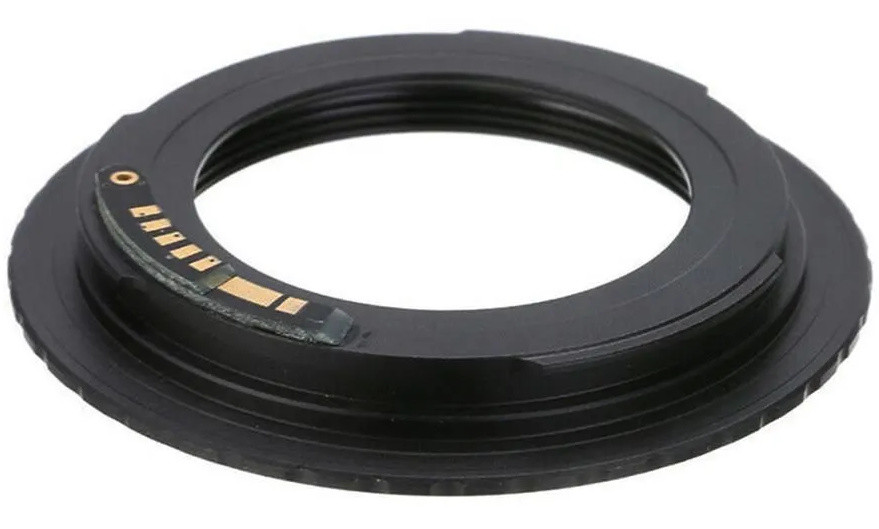 Адаптер М42 - Canon EF с чипом