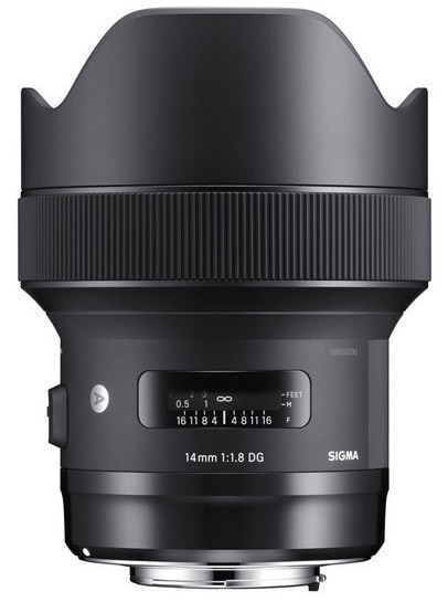 Объектив Sigma 14mm f/1.8 DG HSM Art Sony E
