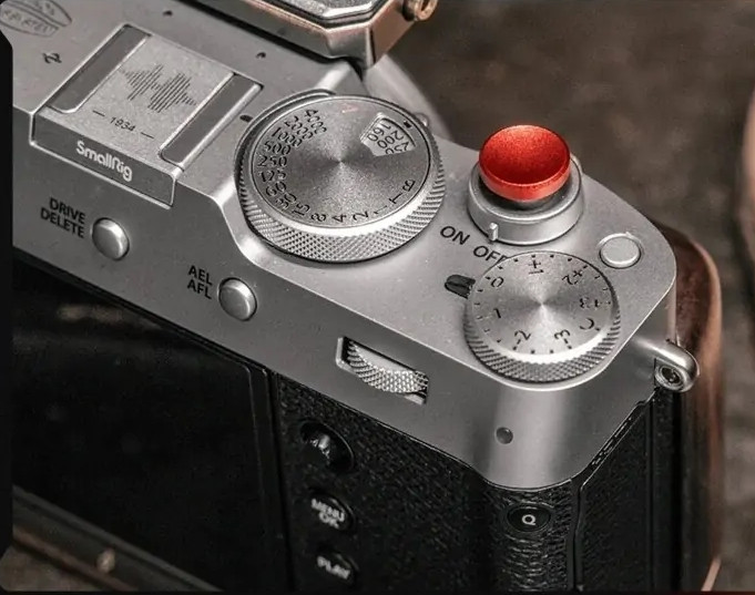 Дополнительный хват SmallRig 4555 для Fujifilm X100VI / X100V Серебро