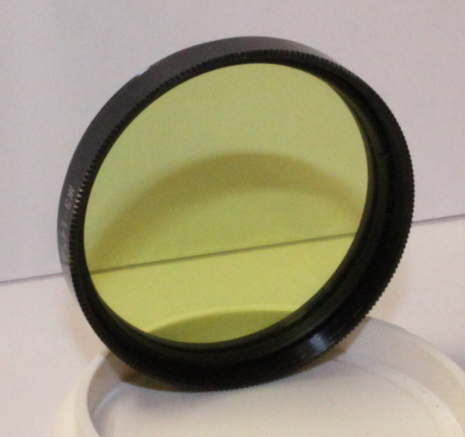 Желто-зеленый фильтр ЖЗ-1.4х 49mm