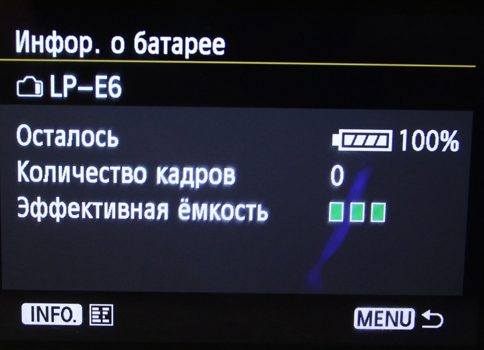 Battery Pack LP-E6 (состояние 4)