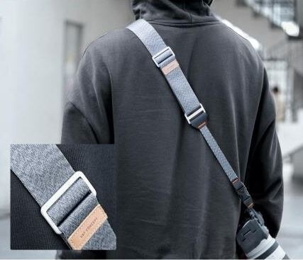 Шейный ремень K&F Concept Camera strap KF13.132 Серебро