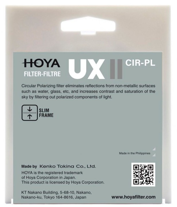 Фотофильтр HOYA PL-CIR UX II 58mm