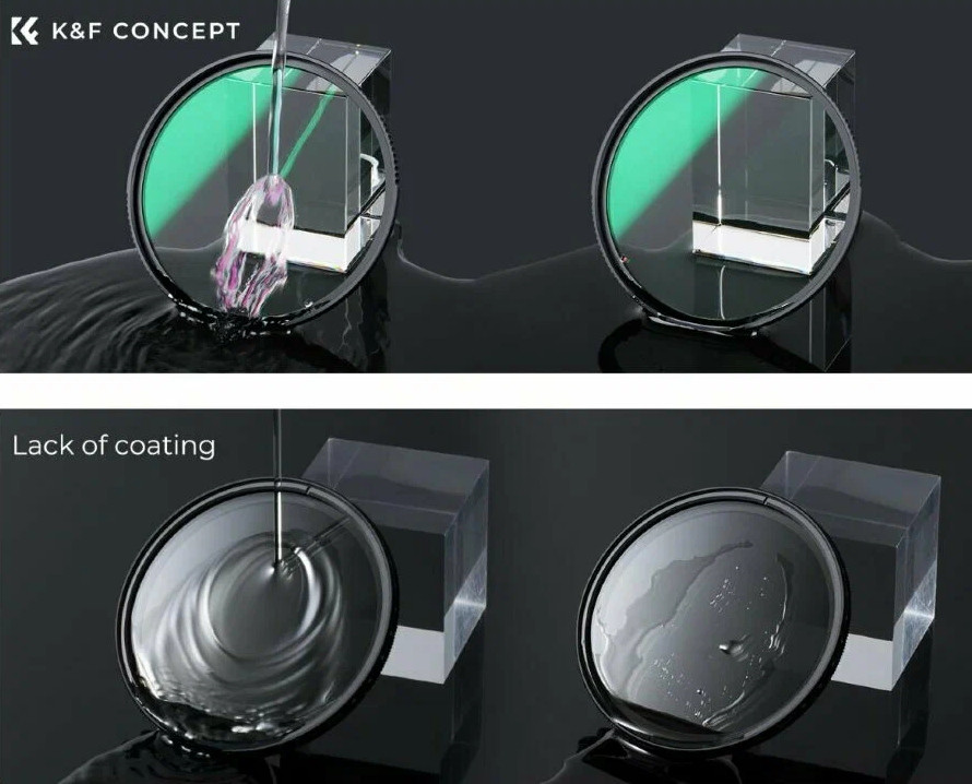 Светофильтр K&F Concept Nano-X Armor MCUV 55мм