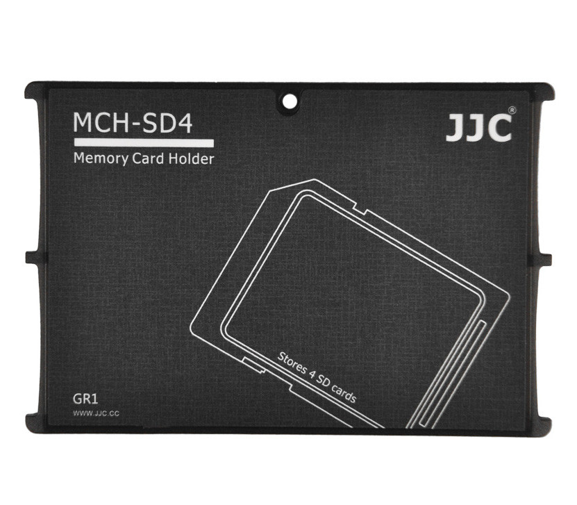 JJC MCH-SD4GR Кейс для карт памяти на 4 х SD