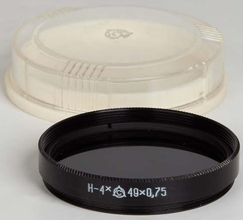 Нейтральный фильтр Н-4х 49mm