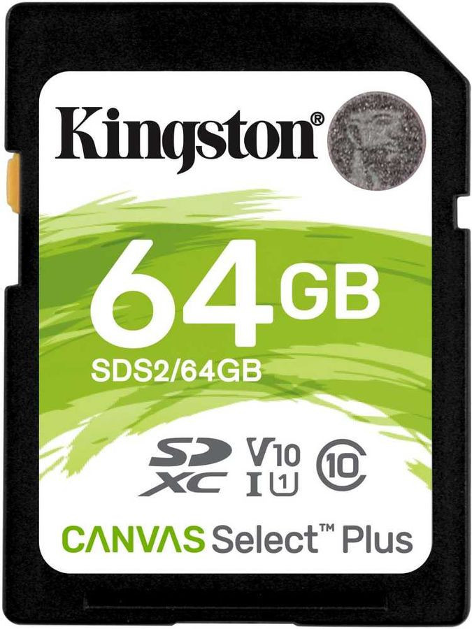Kingston SDXC 64GB Canvas Select Plus V10 (состояние 5)