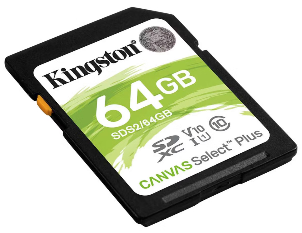 Kingston SDXC 64GB Canvas Select Plus V10 (состояние 5)
