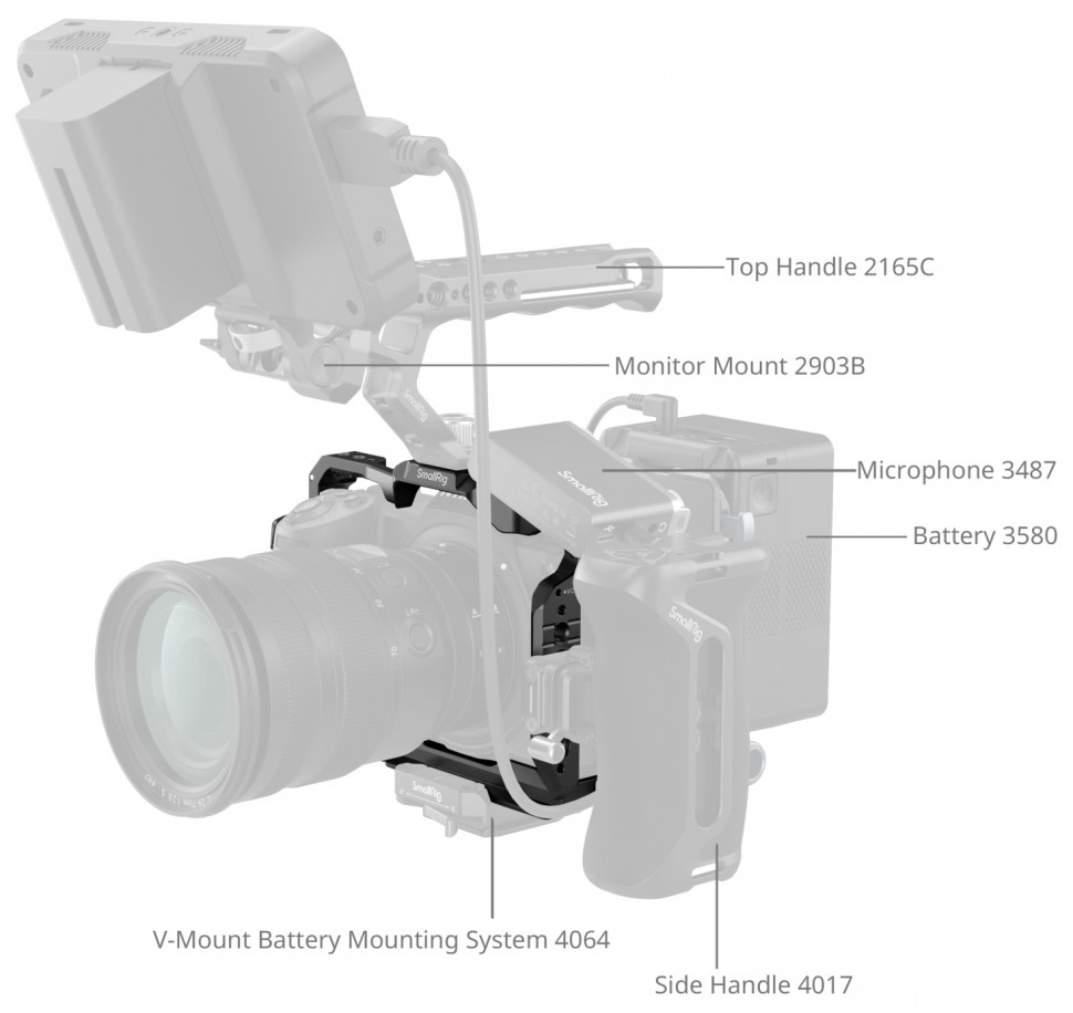 SmallRig 4519  Клетка для Nikon Z6 III