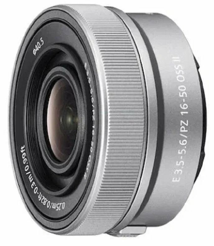 Объектив Sony 16-50mm f/3.5-5.6 E OSS II серебристый
