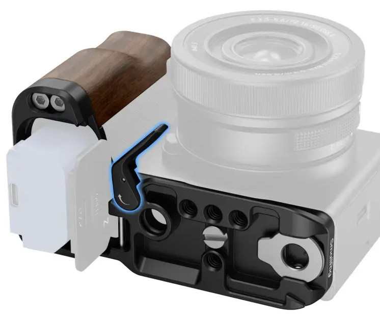 Площадка с рукояткой SmallRig 4864 для Sony ZV-E10 II Wooden