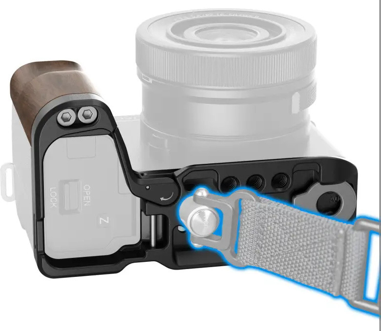 Площадка с рукояткой SmallRig 4864 для Sony ZV-E10 II Wooden