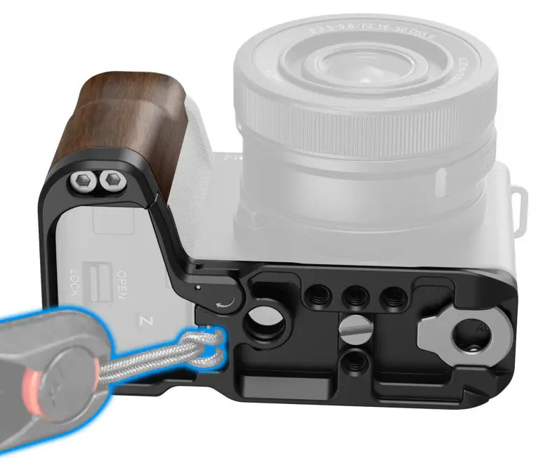 Площадка с рукояткой SmallRig 4864 для Sony ZV-E10 II Wooden