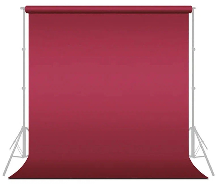 Фон бумажный Falcon Eyes BackDrop 2.72x10 бордовый