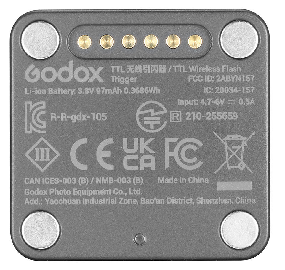 Радиосинхронизатор Godox X5C модуль для Canon