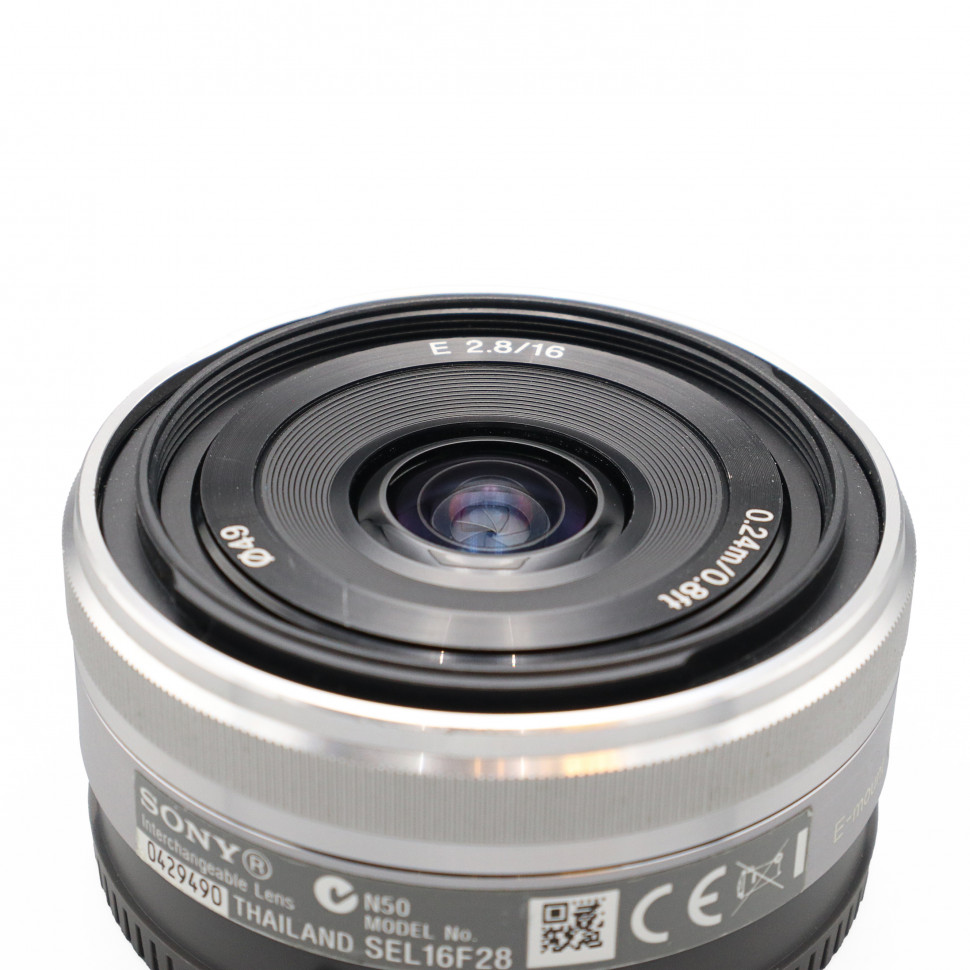 Sony E 16mm f/2.8  (состояние 5-)