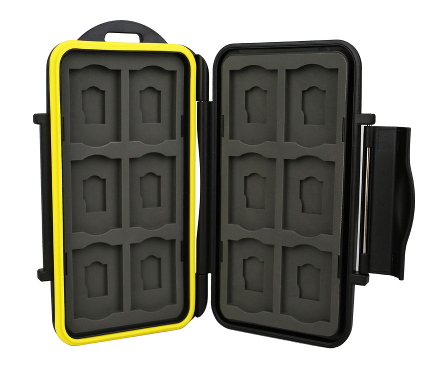 JJC MC-SDMSD24 Кейс для карт памяти на 12 х SD, 12 х Micro SD