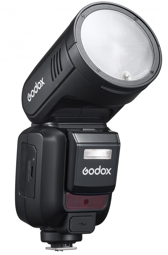 Вспышка накамерная Godox V100N TTL с круглой головкой для Nikon