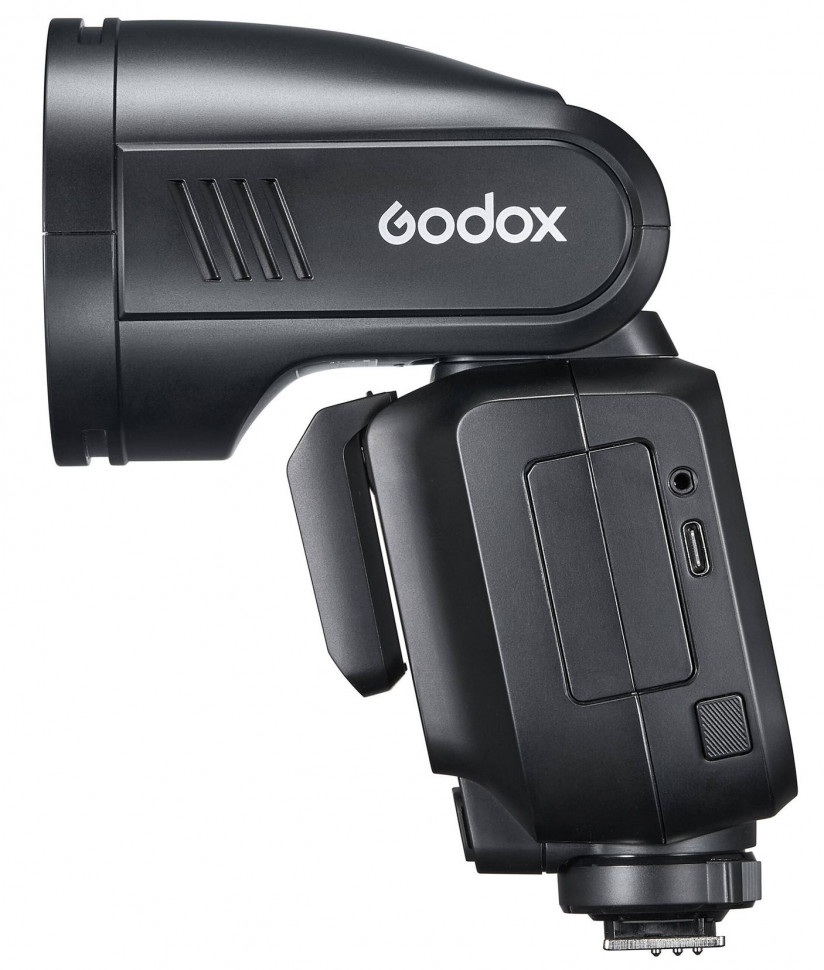 Вспышка накамерная Godox V100N TTL с круглой головкой для Nikon