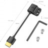 Адаптер кабеля HDMI SmallRig 3019 (HDMI A to A)  Ultra Slim 4K, с креплением