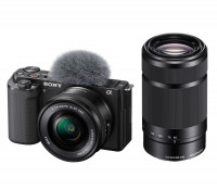 Sony ILCZV-E10L Kit  16-50mm+55-210mm (черный)