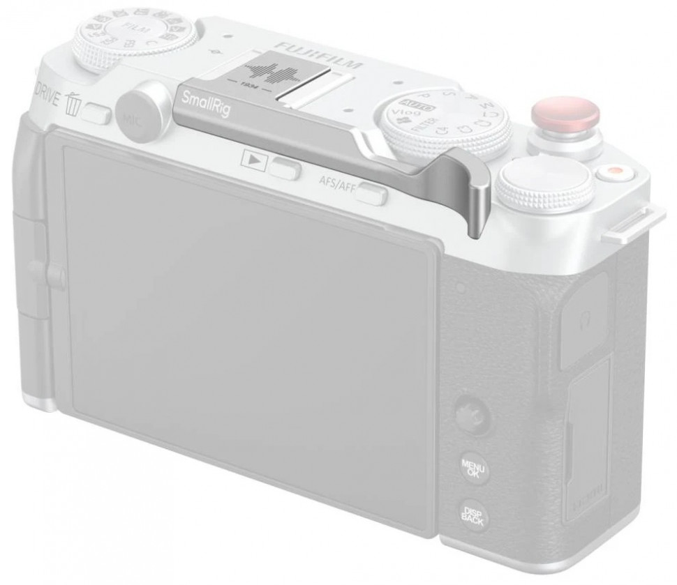 Упор для большого пальца SmallRig 4877 Thumb Grip для Fujifilm X-M5 Серебро