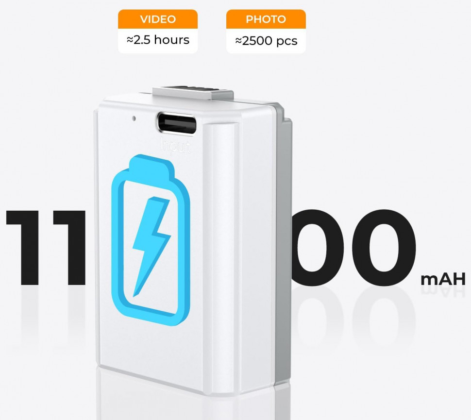 Комплект аккумуляторов K&F Concept NP-FW50 Type-C (2шт)