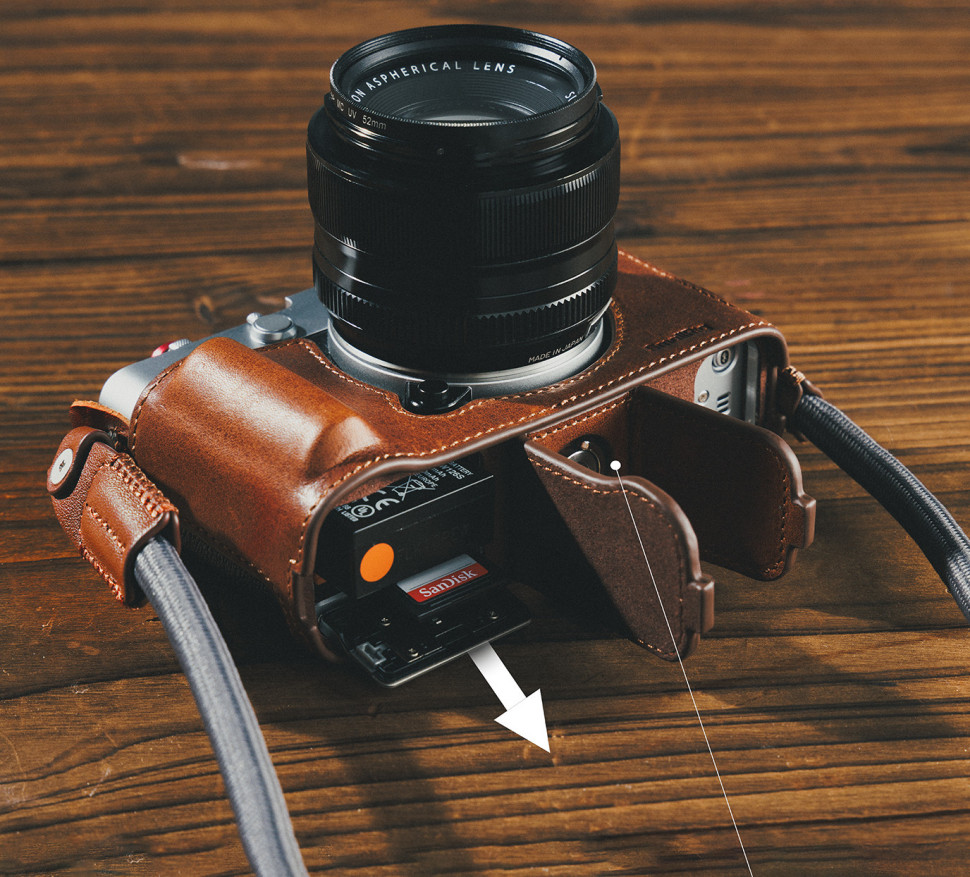 Чехол SmallRig Leather Case Kit для Fujifilm X-E5 Коричневый
