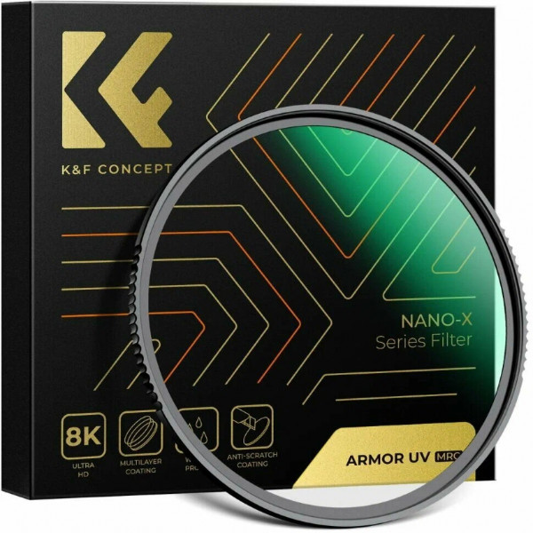 Светофильтр K&F Concept Nano-X Armor MCUV 82мм