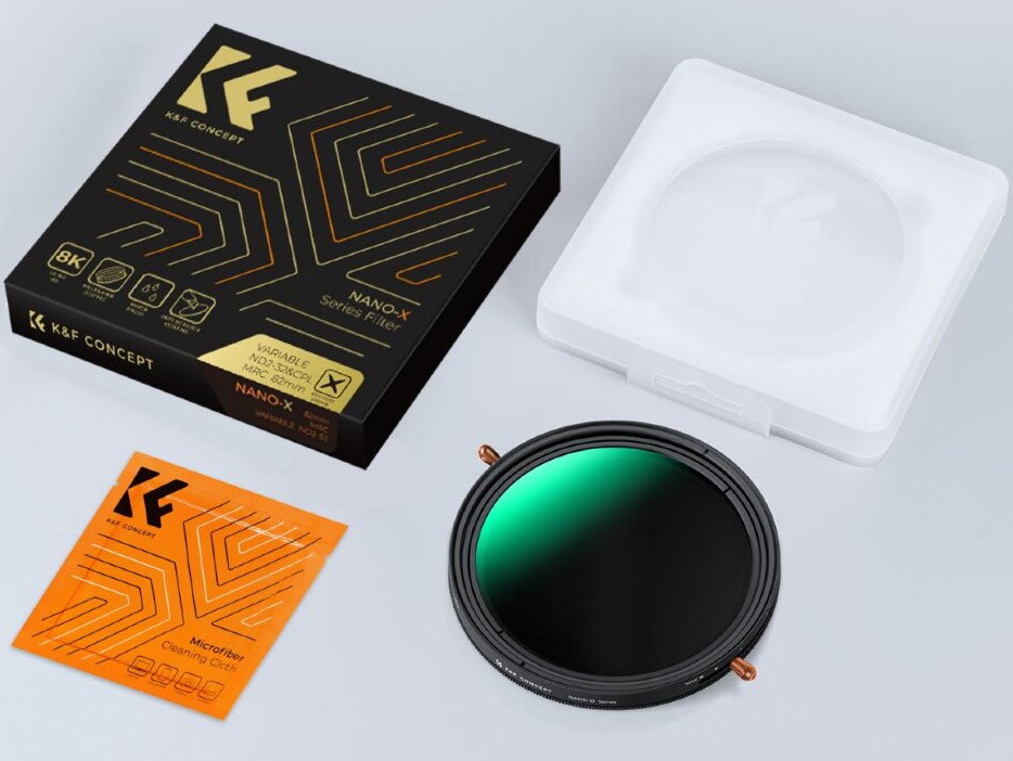 Светофильтр K&F Concept Nano X-Pro CPL/ND2-32 82мм