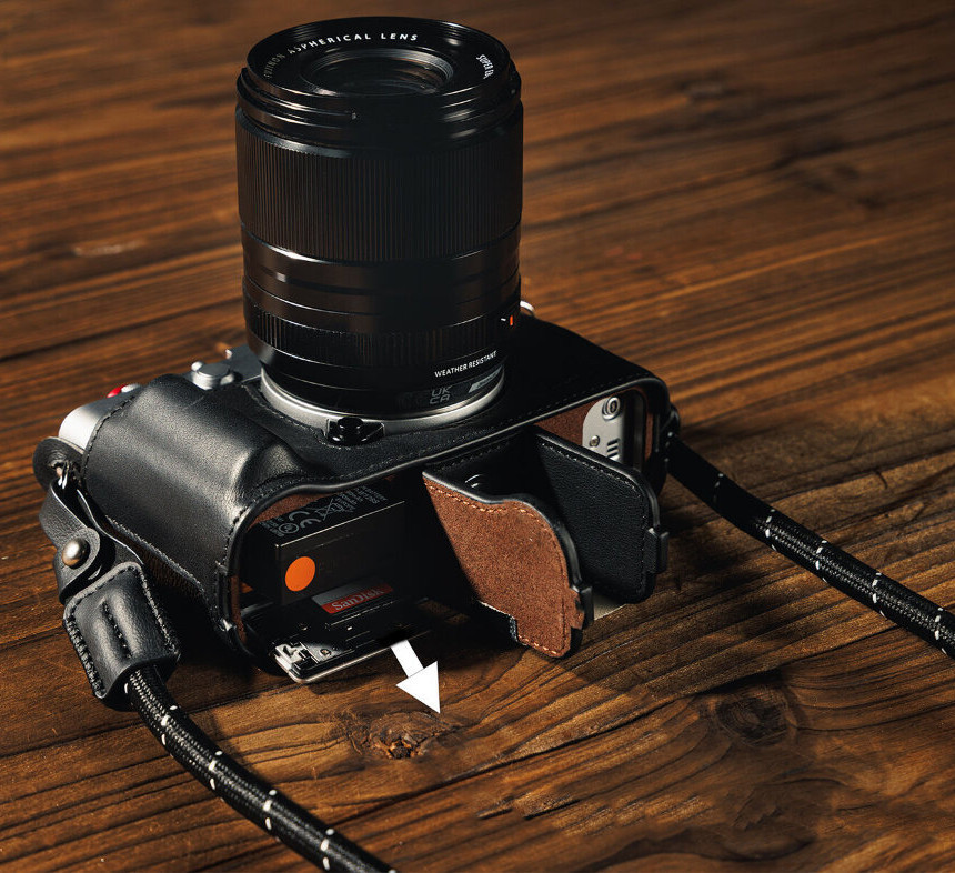 Чехол SmallRig Leather Case Kit для Fujifilm X-E5 Чёрный